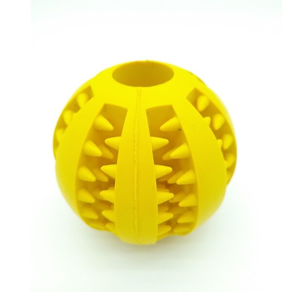 Interactive Elasticity Natural Rubber Ball Toy For Cat And Dog