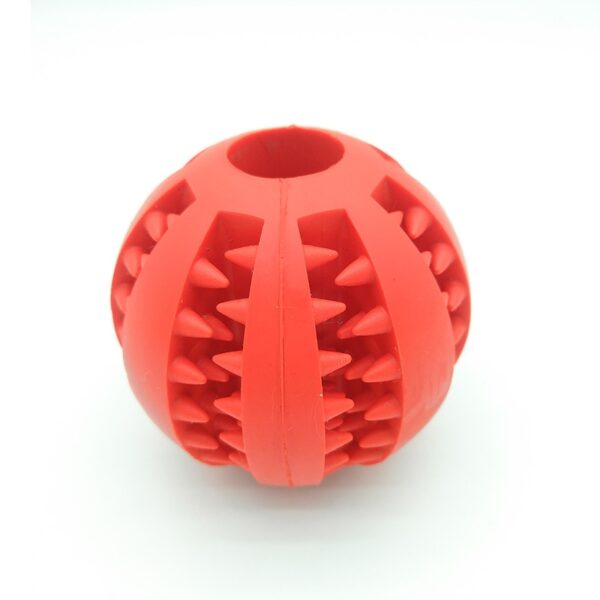 Interactive Elasticity Natural Rubber Ball Toy For Cat And Dog